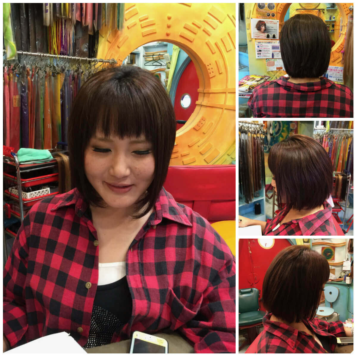 日本一馴染むエクステ専門店セクション Before & After ボブにエクステ④ Before