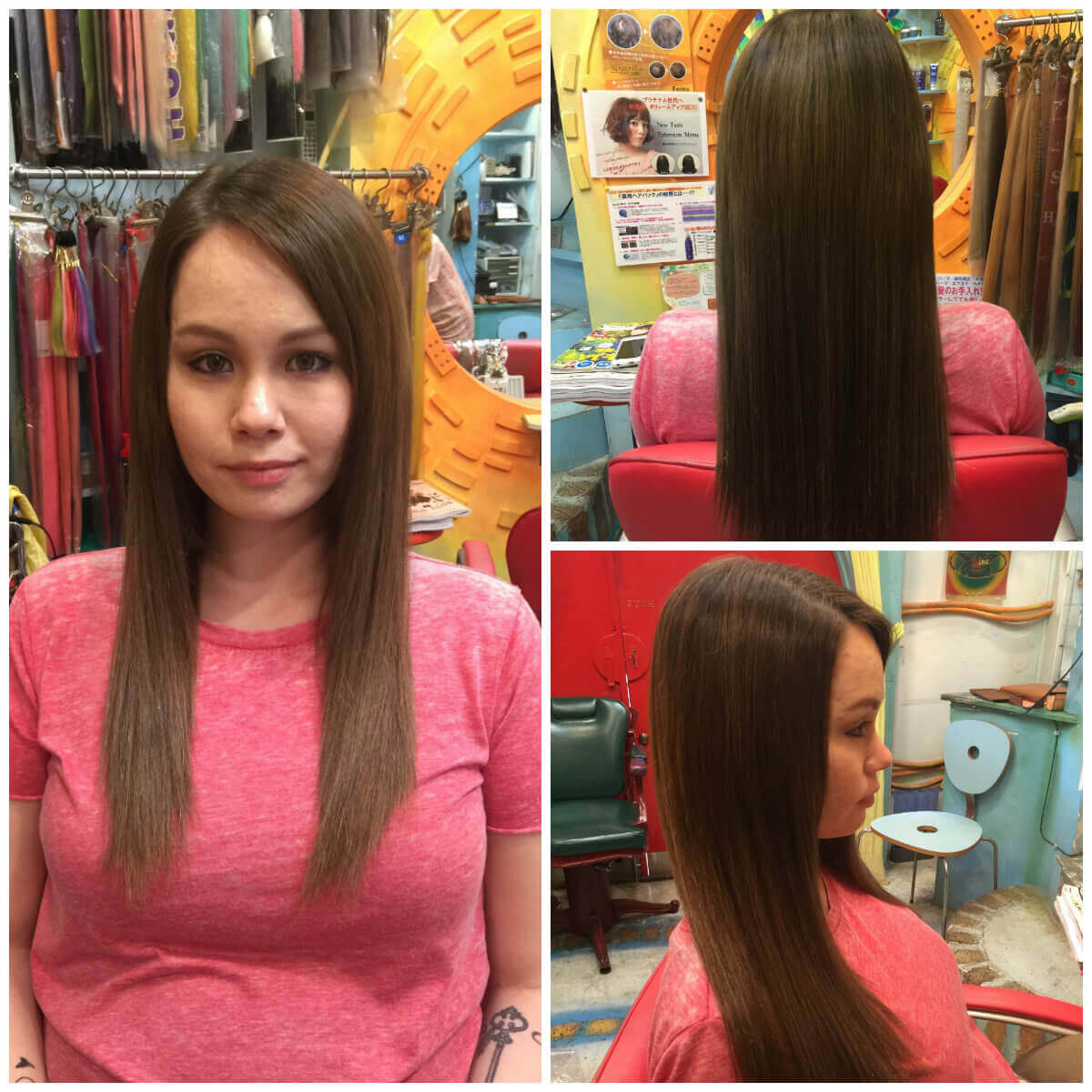 日本一馴染むエクステ専門店セクション Before & After ボブにエクステ⑧ After