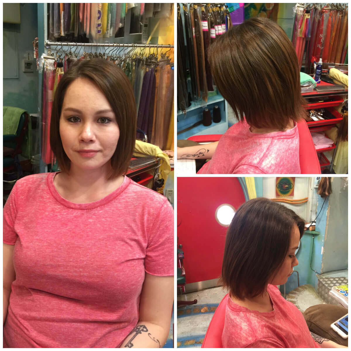 日本一馴染むエクステ専門店セクション Before & After ボブにエクステ⑧ Before