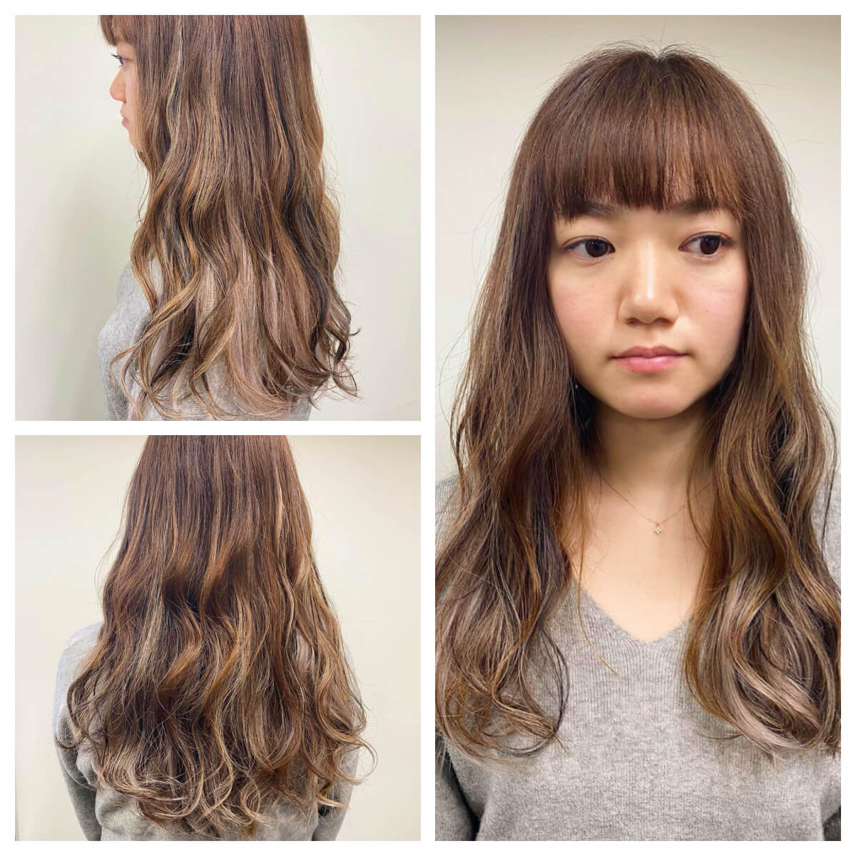 日本一馴染むエクステ専門店セクション Before & After ボブからインナーカラーでロング After